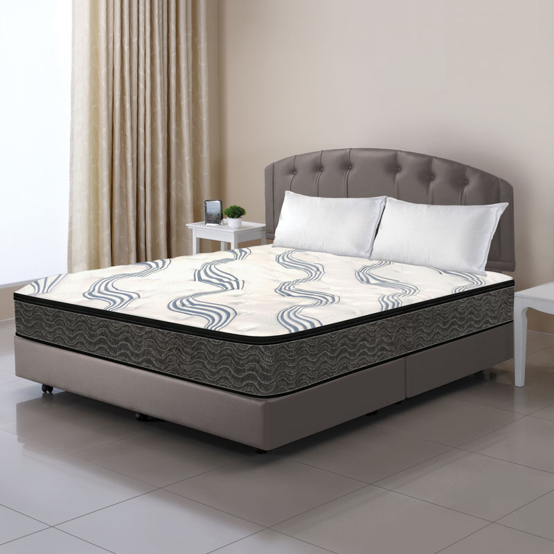9'' Waveless Shallow Fill Soft-Side Waterbed Mattress, Queen