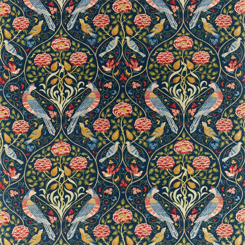 Seasons By May Fabric, Indigo