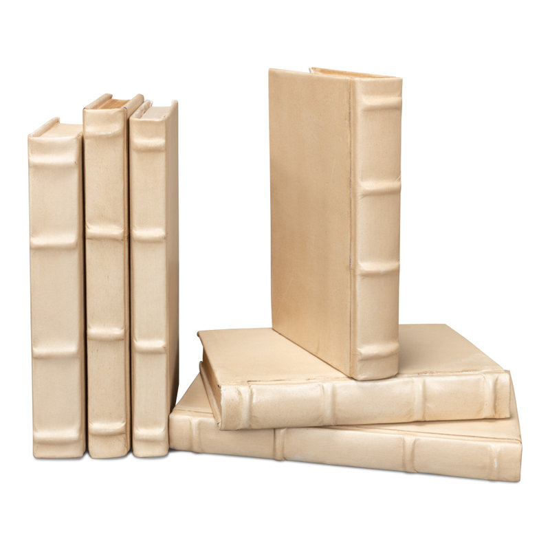 Decorative Book, Antique White