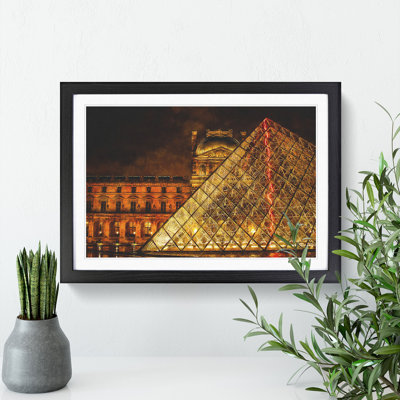 The Louvre in Paris Vol.2 - Picture Frame Graphic Art