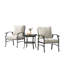 Ensemble de chaises d'extérieur en métal 3 pièces Nickita avec coussins et table de bout-1814884264