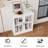 31.5W X 31.5H Accent Cabinet With Glass Doors-1778161327