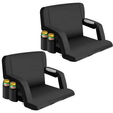 Latitude Run® Jaisigh Benches Portable Reclining Stadium Seats