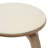 Hoxha Leather Round Counter Stool With Stained Poplar Wood Frame And 360-Degree Swivel Hoxha Collection-106908432