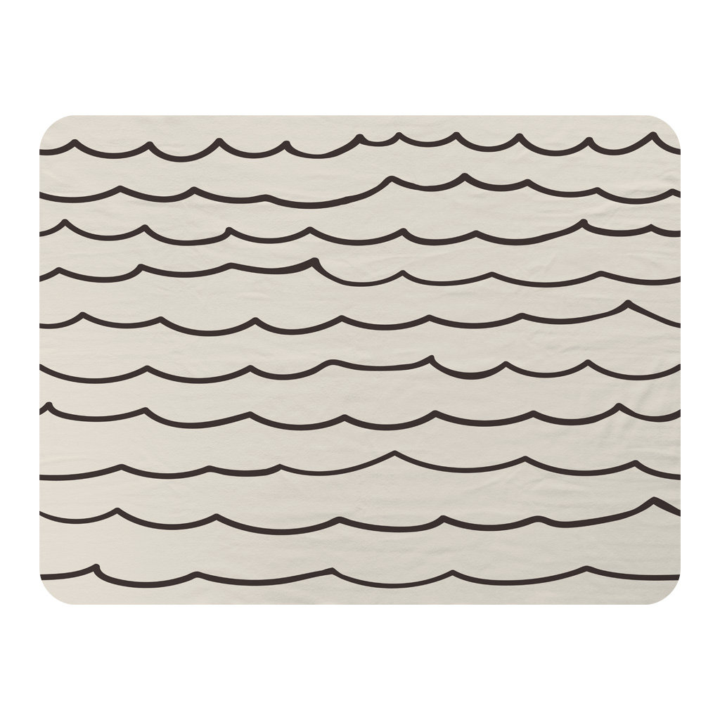 Robinett Wave Lines Designer Blanket