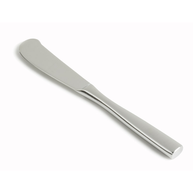 Lucca Solid Handle 18/10 Stainless Steel Butter Knife