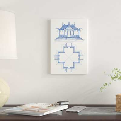 «Pagoda Design II», impression sur toile