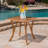 Outdoor Acacia Wood Square Dining Table