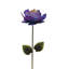 Piquet de jardin à motif floral mauve en métal 46 po Regal - Vibrant Bloom
