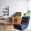 Canapé simple inclinable avec fauteuil pliant, conception pliable, angles réglables et tissu doux pour un confort ultime.