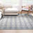 Wool Geometric Indoor Rug-1866763576