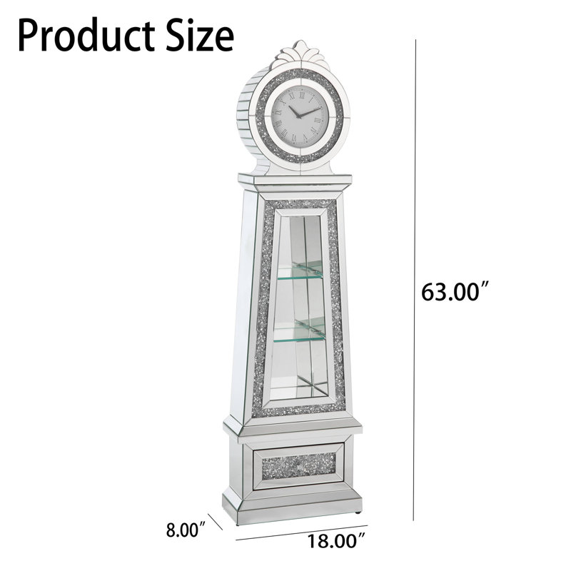 63'' H x 18'' W Wood Tower Display Cae