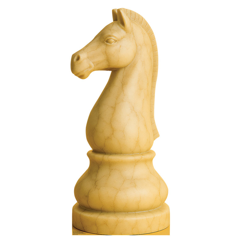 Chess Knight - blanc