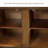 Retro Handcrafted Solid Wood Sideboard