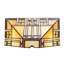 2 - Light Flush Mounted Sconce