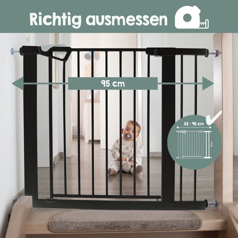 EasySafe+ Safety Gate, Black