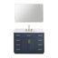 Ensemble simple meuble-lavabo Gavino 48 po avec miroir-770644822-770644817