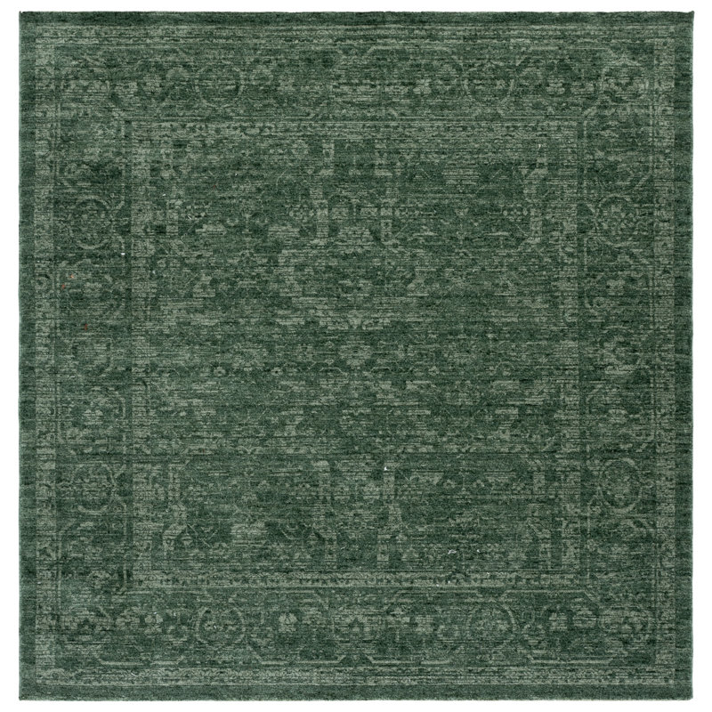 Tapis d'intérieur rétro Performance Overdye, Carré 6 pi 7 po