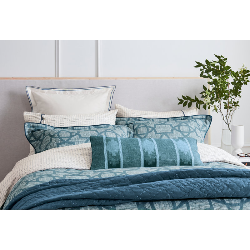 Emaya 100% Cotton Sateen Fitted Sheet, Kingsize