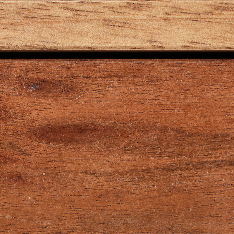 Reza Solid Wood Bookcase, Smoked Honey