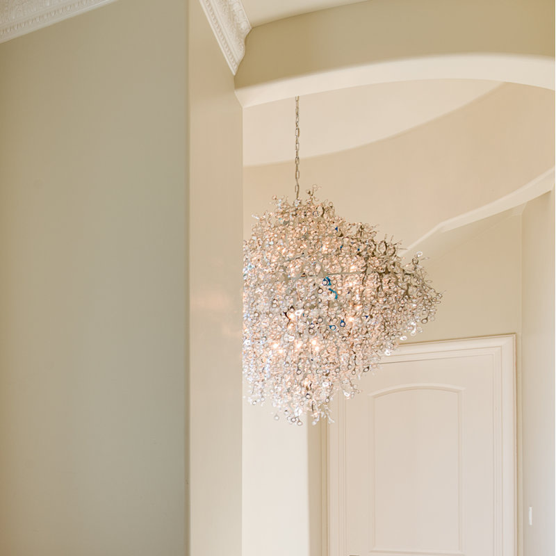 Leonia 10 - Light Dimmable Tiered Chandelier