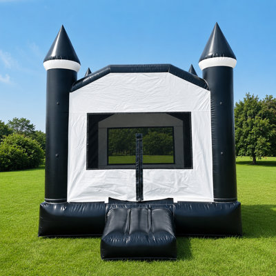 Château gonflable de style commercial avec souffleur pour enfants et adultes de L 13 pi x l 10 pi x H 11 pi