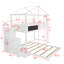 Lit superposé simple au-dessus d'un lit double avec tablettes Annada par Harper Orchard-89517842