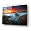 Art mural en verre Ebern Designs «Day Break» par Rick Berk-212780795