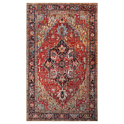 Tapis rectangulaire rectangulaire avec envers antidérapant