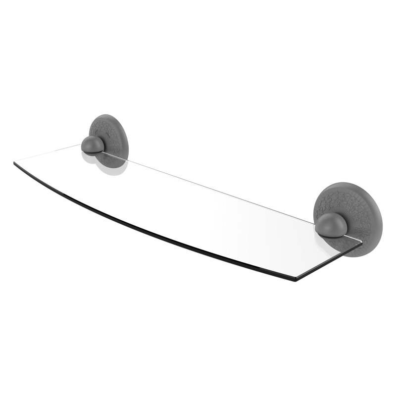 Tilney Bracket Shelf, 18", Matte Gray