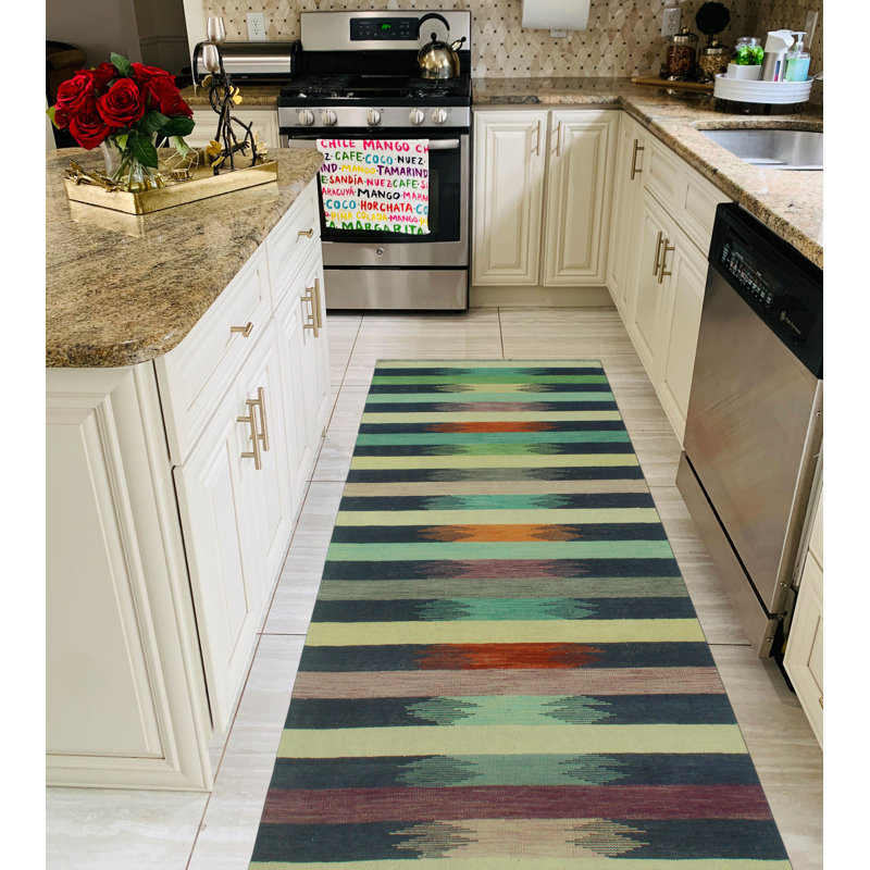 Brezin Wool Striped Indoor Rug