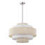 Lustre tambour moderne à niveaux-368041302