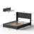 Better Home Products Izayah Velvet Upholstered Bed with 4 Storage Drawers-1682506429-1682506435