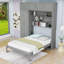 Lit escamotable avec armoire, tablettes et garde-robe Murphy-2019863198