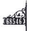 Panneau d'adresse de pelouse réfléchissant à deux côtés Boardwalk - poteau de 48 po-39119844-64640355