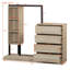 Armoire avec 4 tiroirs et 3 tablettes-1413433266