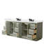 Meuble-lavabo double autoportant 84 po avec plateau en quartz Strada-92724186-98229940-92724187