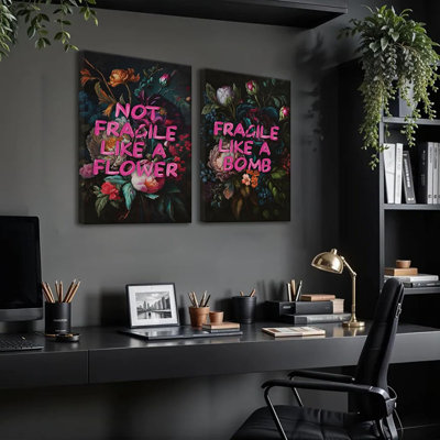 2 Piece Wrapped Canvas Print