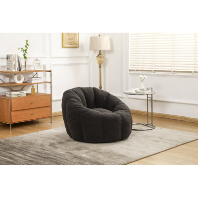 Fauteuil à billes, fauteuil à billes avec accoudoirs rembourrés de mousse à haute densité, fauteuil à billes Fauteuil à billes confortable pour adultes dans le salon, lecture dans la chambre à coucher