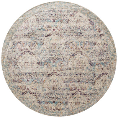 Tapis argenté / prune Goggin