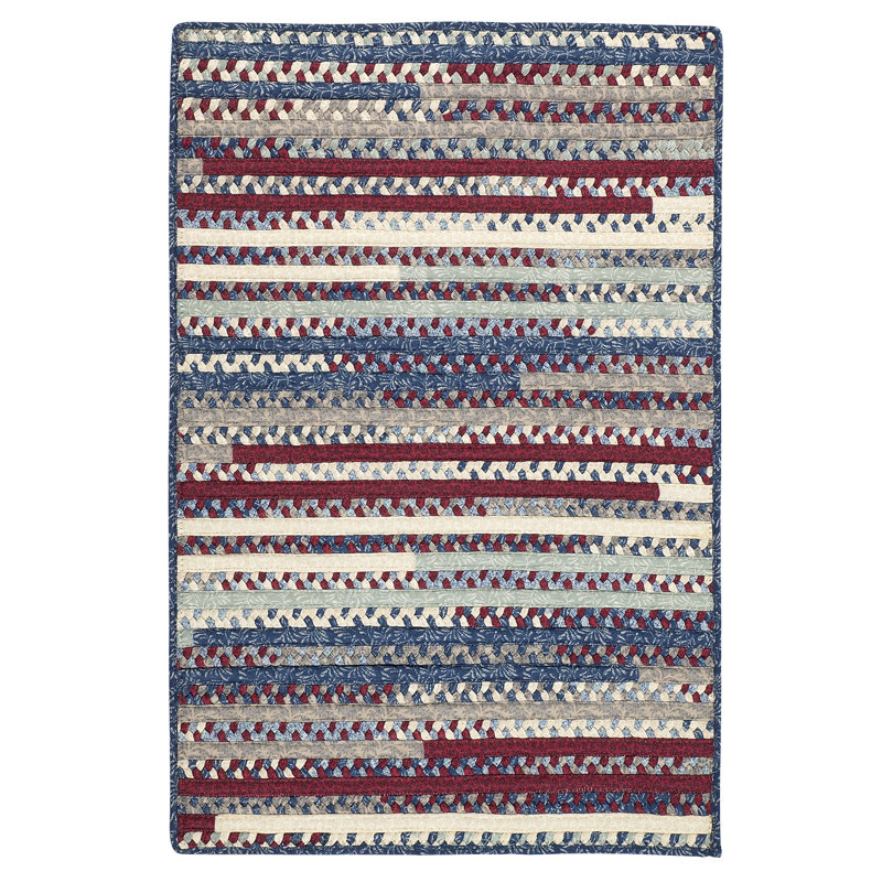 Tapis Concord tissé à la main Surette, Ovale 2 pi x 8 pi