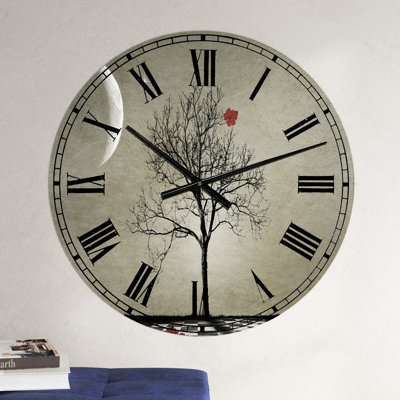 Inévitable - Horloge ronde en métal Farm
