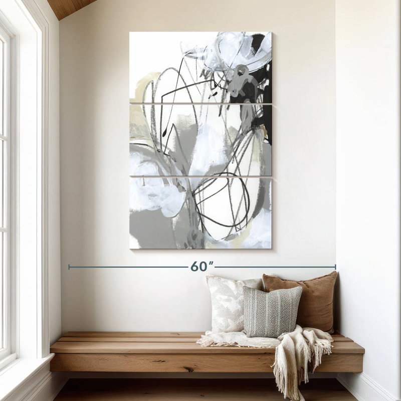 Tangled Threads I, 50" H x 32" W