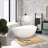 63'' x 37'' Soaking Solid Surface Bathtub
