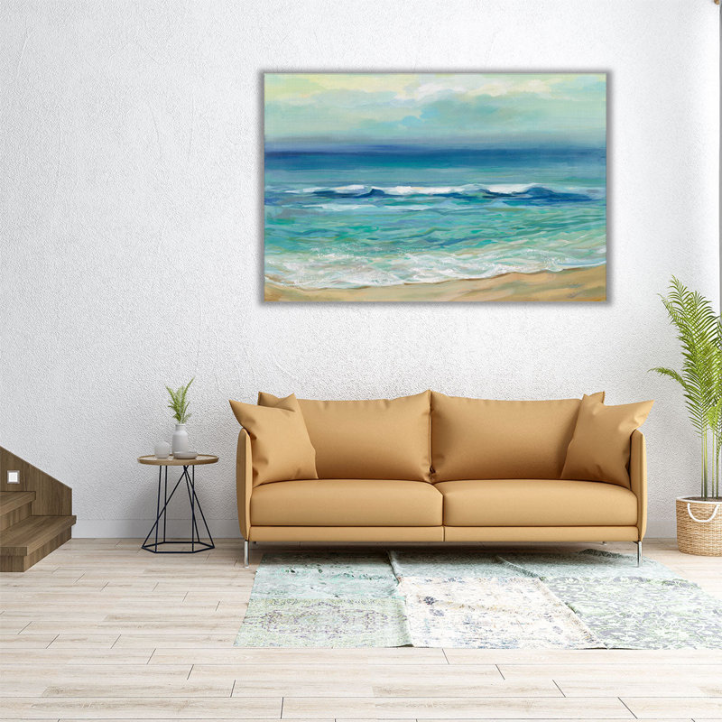 Seaside Sunrise - reproduction d'art sur toile, H 40 po x l 60 po