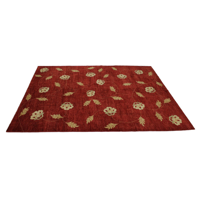 One-of-a-Kind 8'8" X 10'10" Area Rug in Red/Beige