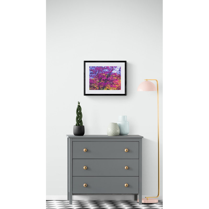 My Fall Fuchsia par Drew Gaffney, H 17,25 po x l 21,25 po x P 0,875 po