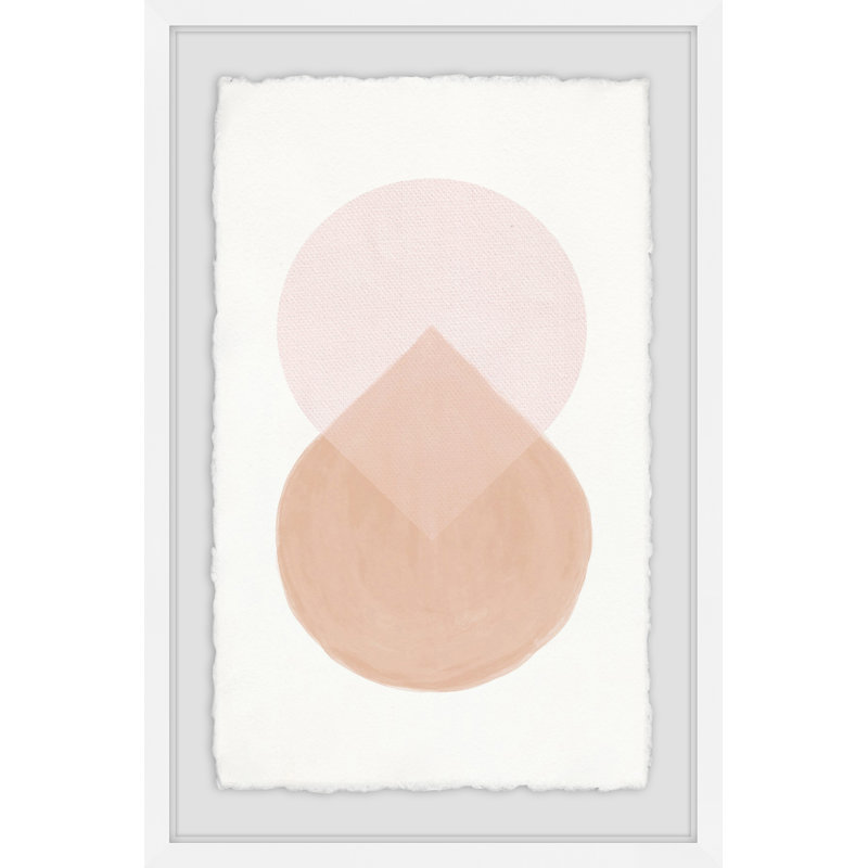 Floating Drop - Single Picture Frame Painting, 24" H x 16" W x 1.5" D