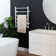 Georgia Round 6-Bar Electric Towel Warmer Hardwired & Plug-In with Timer Function