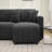 Wool Right Facing Sectional Sofa With Chaise